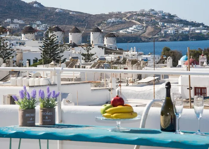 Mykonos Panorama With Private Terrace & Sea View * Mykonos Town
