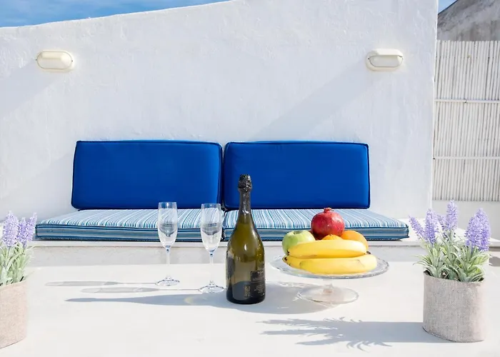 Mykonos Panorama With Private Terrace & Sea View Semesterbostad Mykonos Town